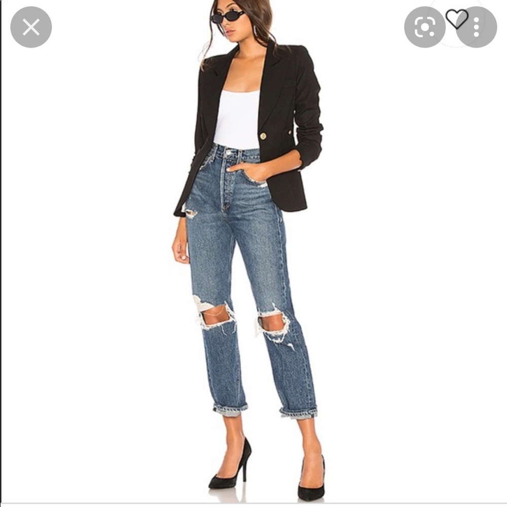 Agolde 90’s high rise loose fit in Psyche
